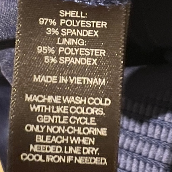 Blue Strapless Romper - Size 6 - NWT - Picture 8 of 8